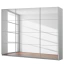 Schwebetürenschrank reflect | Grau