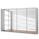 Schwebetürenschrank reflect | Grau