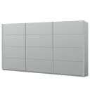 Schwebetürenschrank pure | Grau