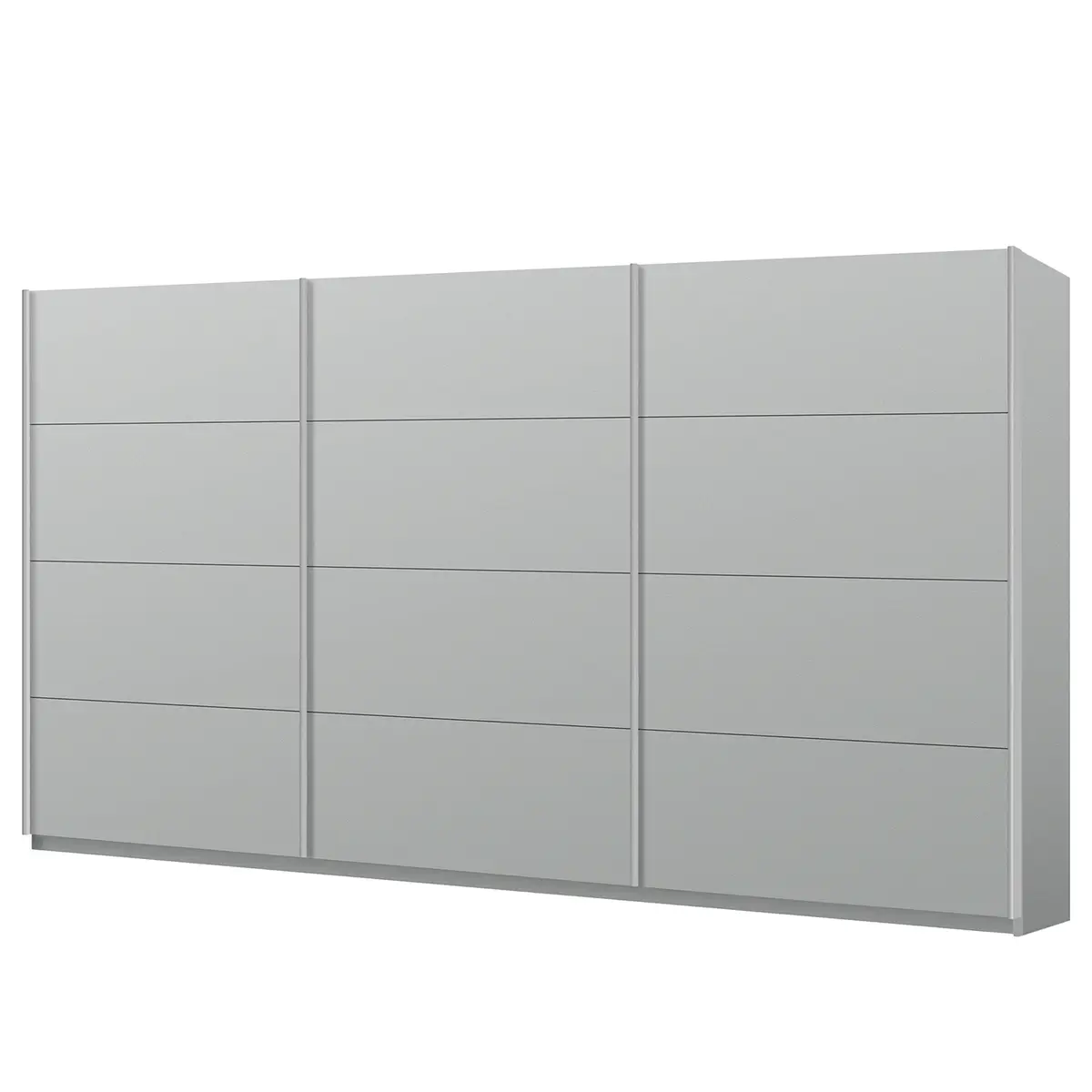 Schwebetürenschrank pure | Grau