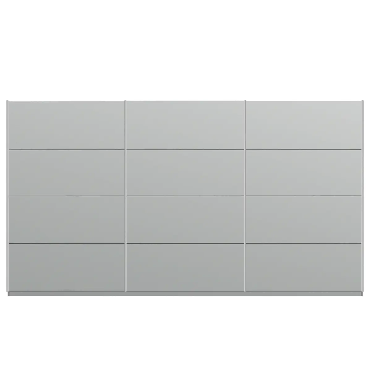Schwebetürenschrank pure | Grau