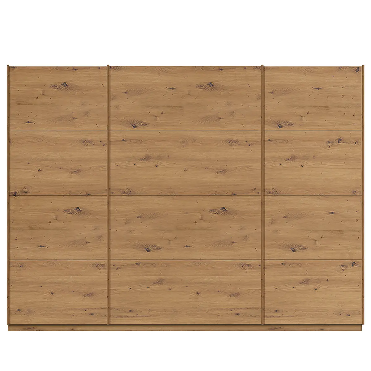 Schwebetürenschrank pure | Braun