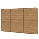 Schwebetürenschrank pure 360 x 236cm Braun/Eiche Artisan Dekor | Braun