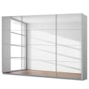 Schwebetürenschrank reflect | Grau