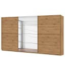 Schwebetürenschrank pure reflect | Braun