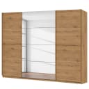 Schwebetürenschrank pure reflect | Braun