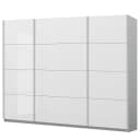 Schwebetürenschrank pure gloss | Weiß