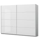 Schwebetürenschrank pure gloss 270 x 236cm Weiß/Hochglanz | Weiß