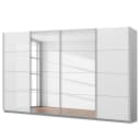 Schwebetürenschrank gloss reflect | Weiß
