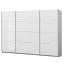 Schwebetürenschrank Pure Gloss | Weiß