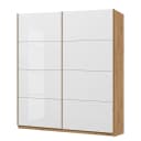 Schwebetürenschrank pure gloss | Weiß