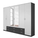 Drehtürenschrank Gamma | Weiß