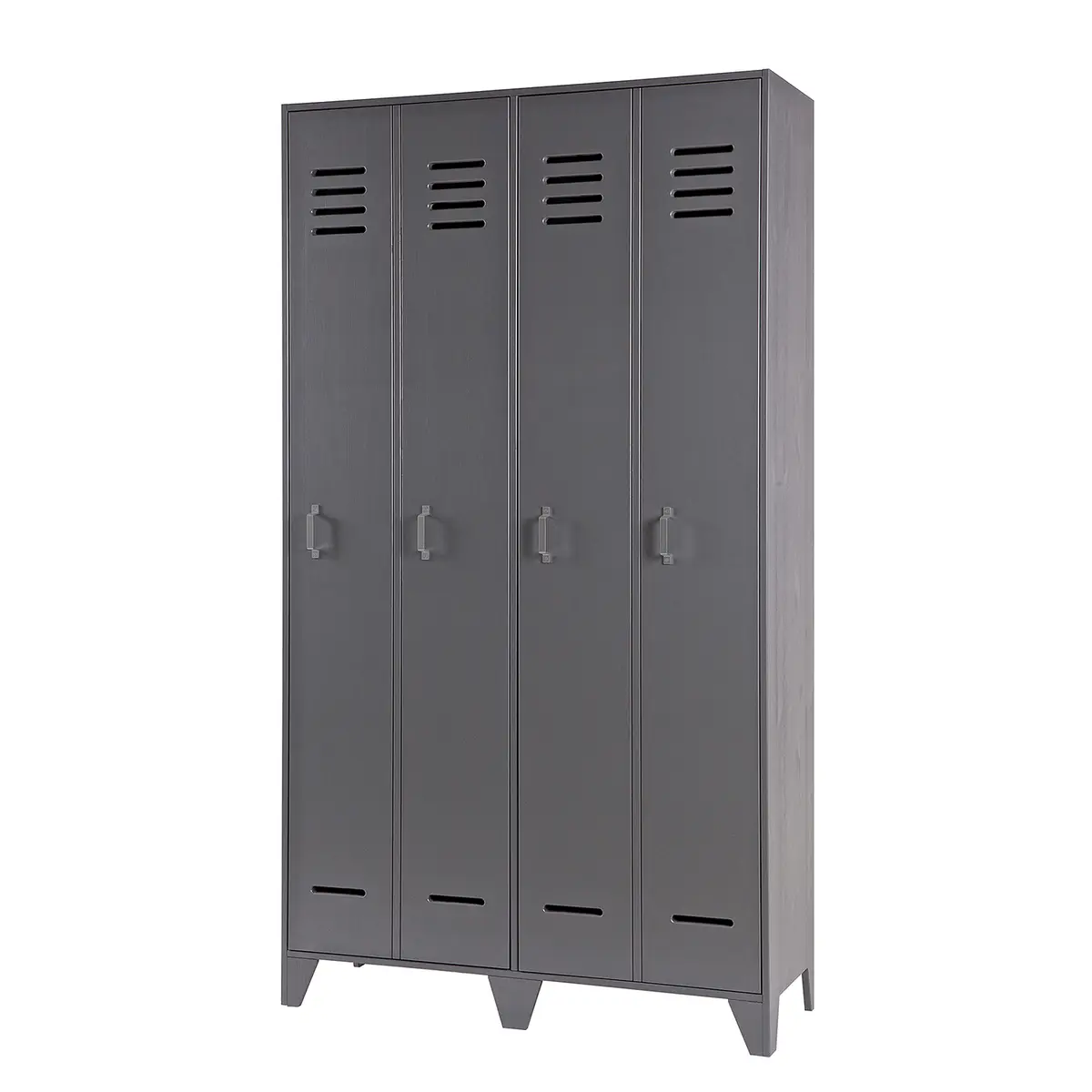 Garderobenschrank Maltby | Grau