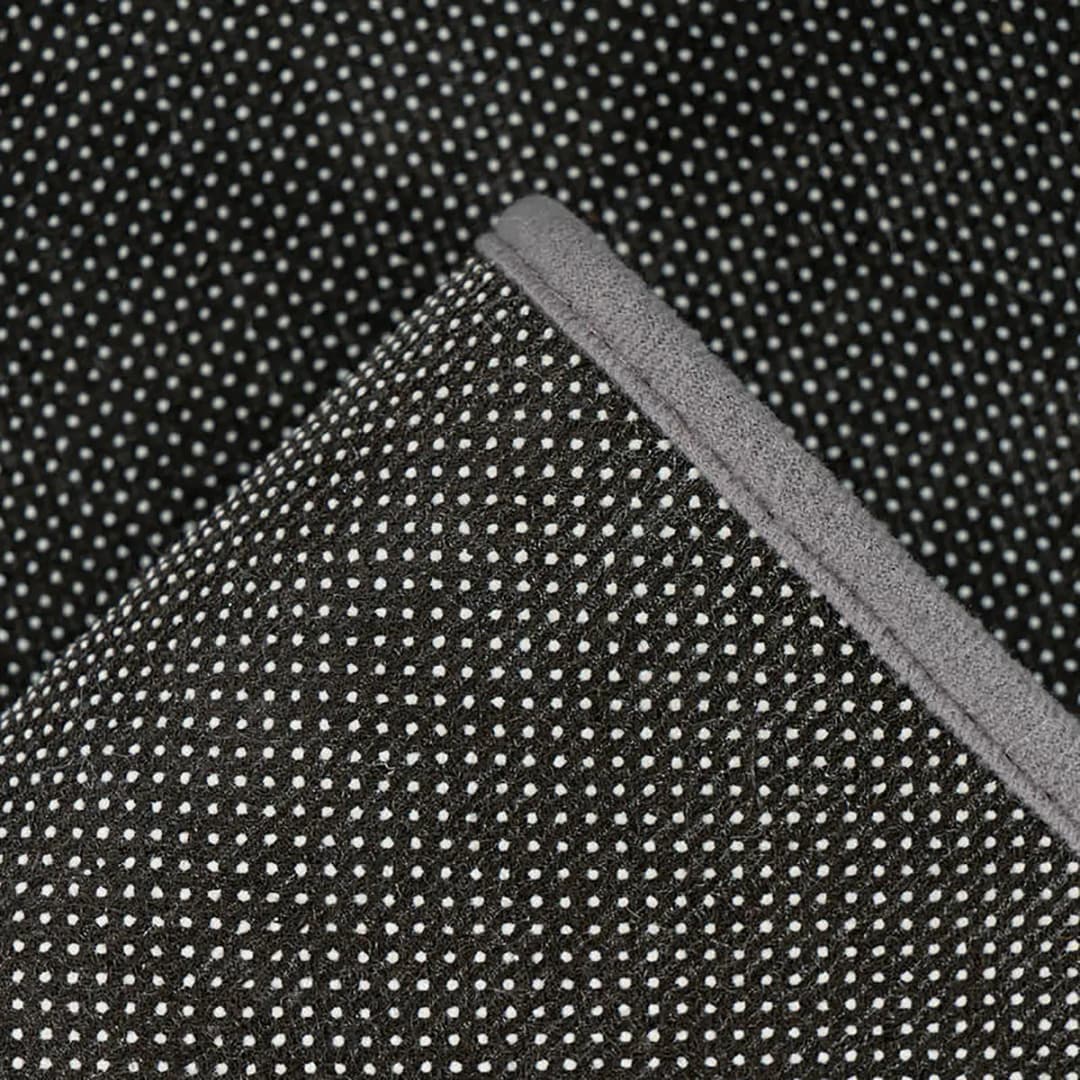 Kurzflorteppich Rhodin 1025 Grau 160 x 230cm | Grau