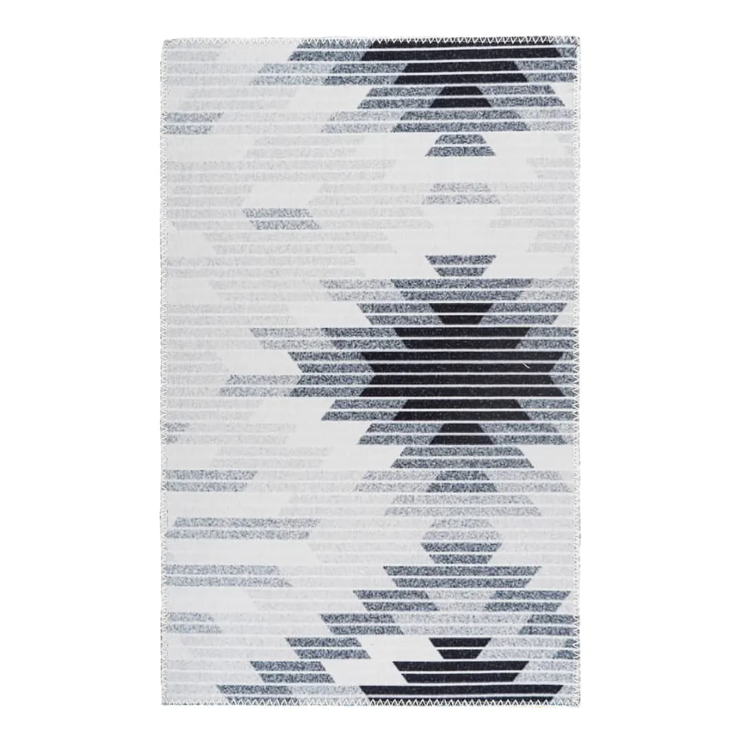 Kurzflorteppich Maya 500 Grau 200 x 290cm Webstoff | Grau
