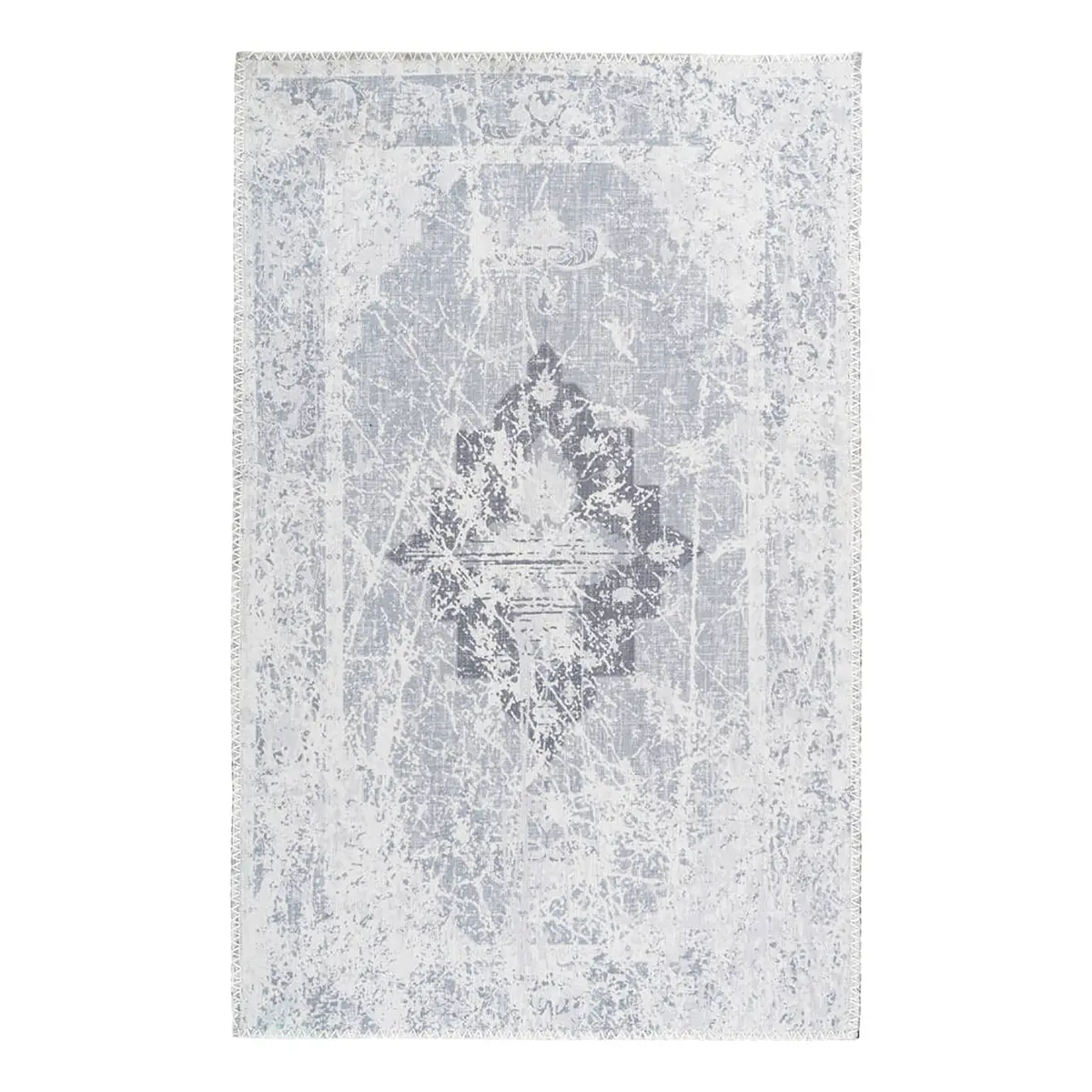 Kurzflorteppich Prayer 100 Grau | Grau