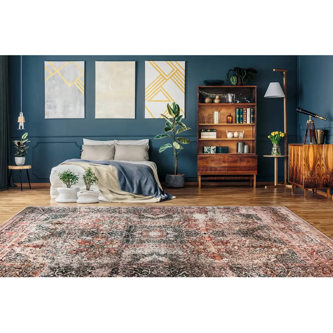 Kurzflorteppich Saphira 200 Beige 120 x 170cm Webstoff | Beige