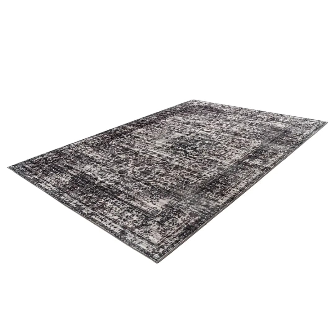 Kurzflorteppich Saphira 500 Grau | Grau