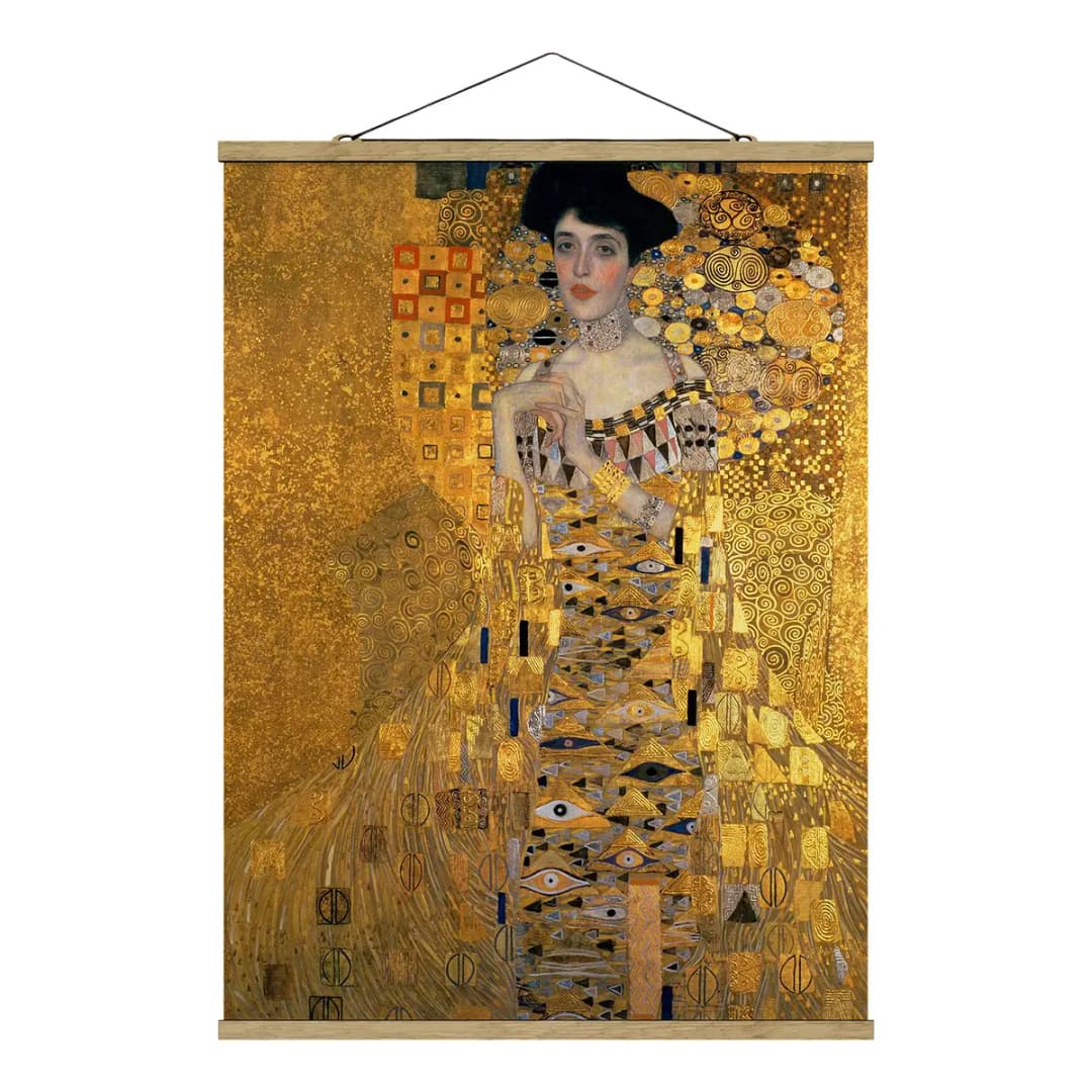 Stoffbild Adele Bloch-Bauer I | Gold
