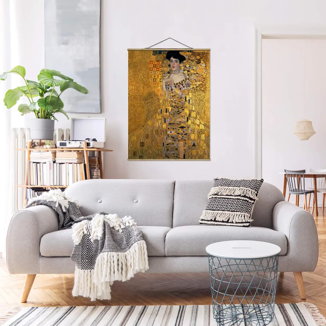 Stoffbild Adele Bloch-Bauer I | Gold