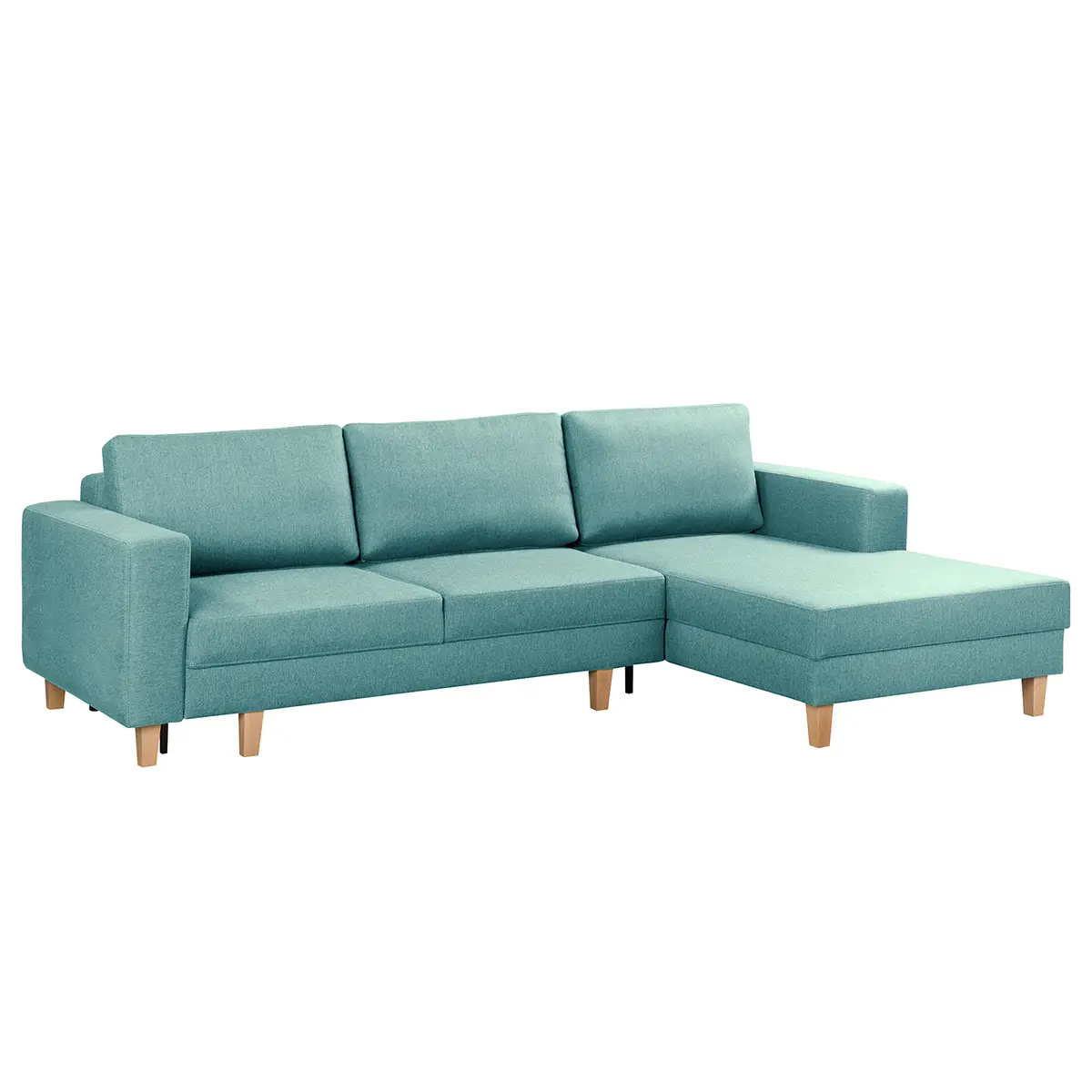 Ecksofa mit Schlaffunktion Lark | Türkis