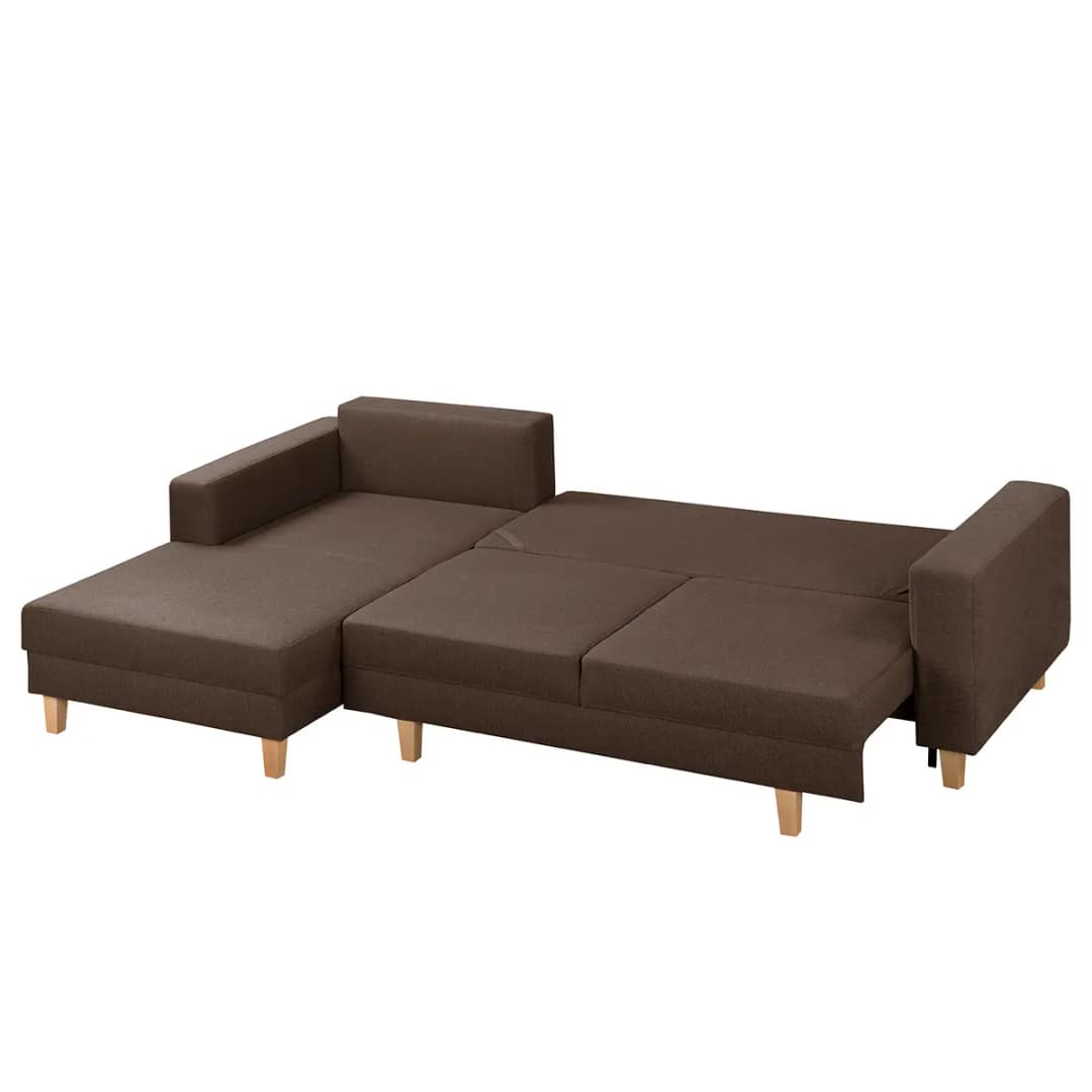 Ecksofa Lark | Braun