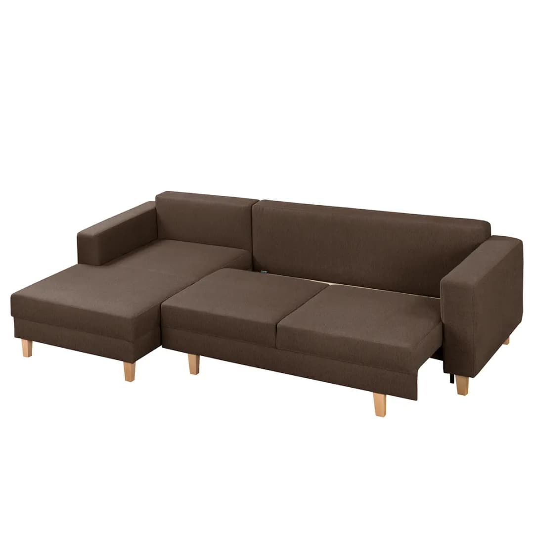Ecksofa Lark | Braun