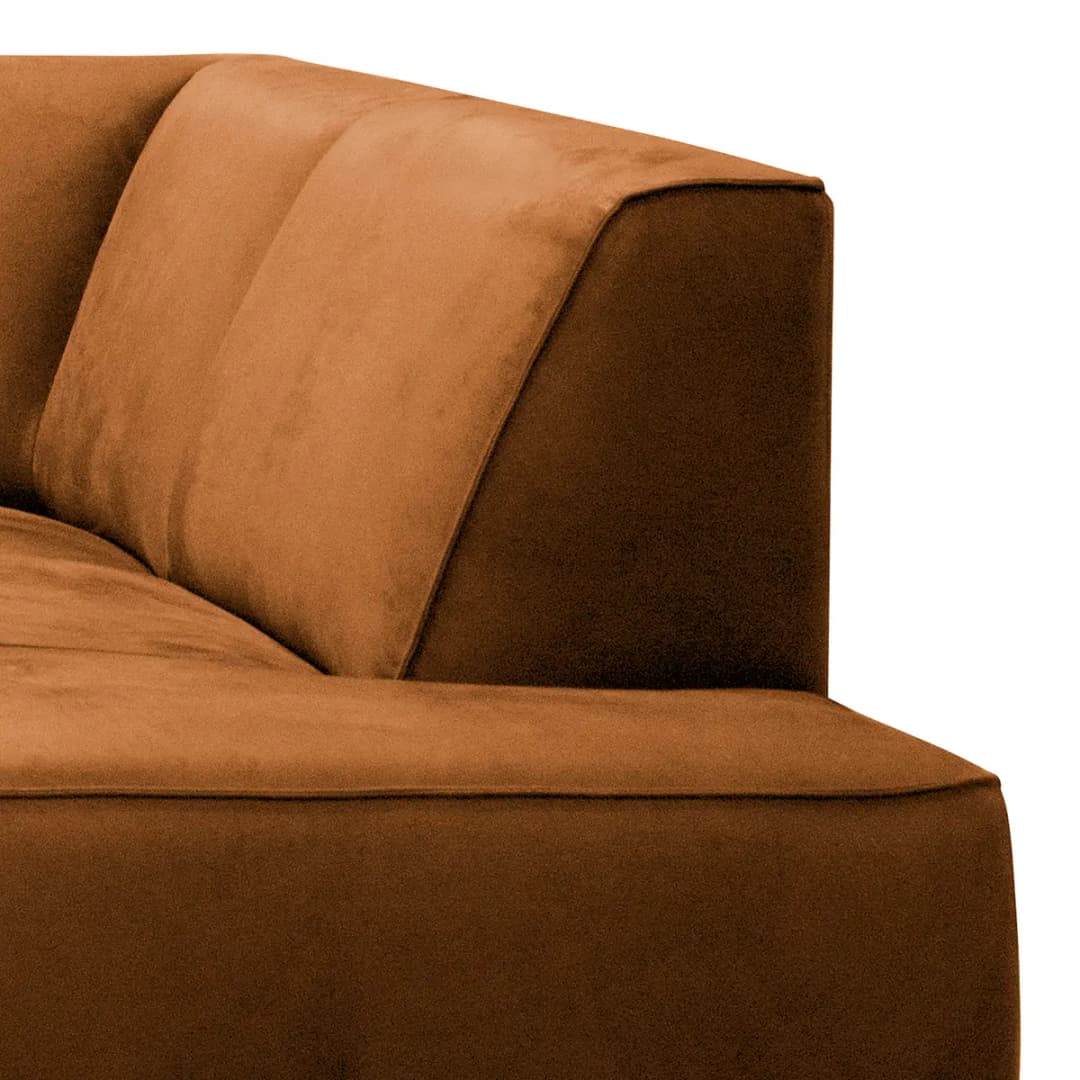 Ecksofa Chaides | Braun