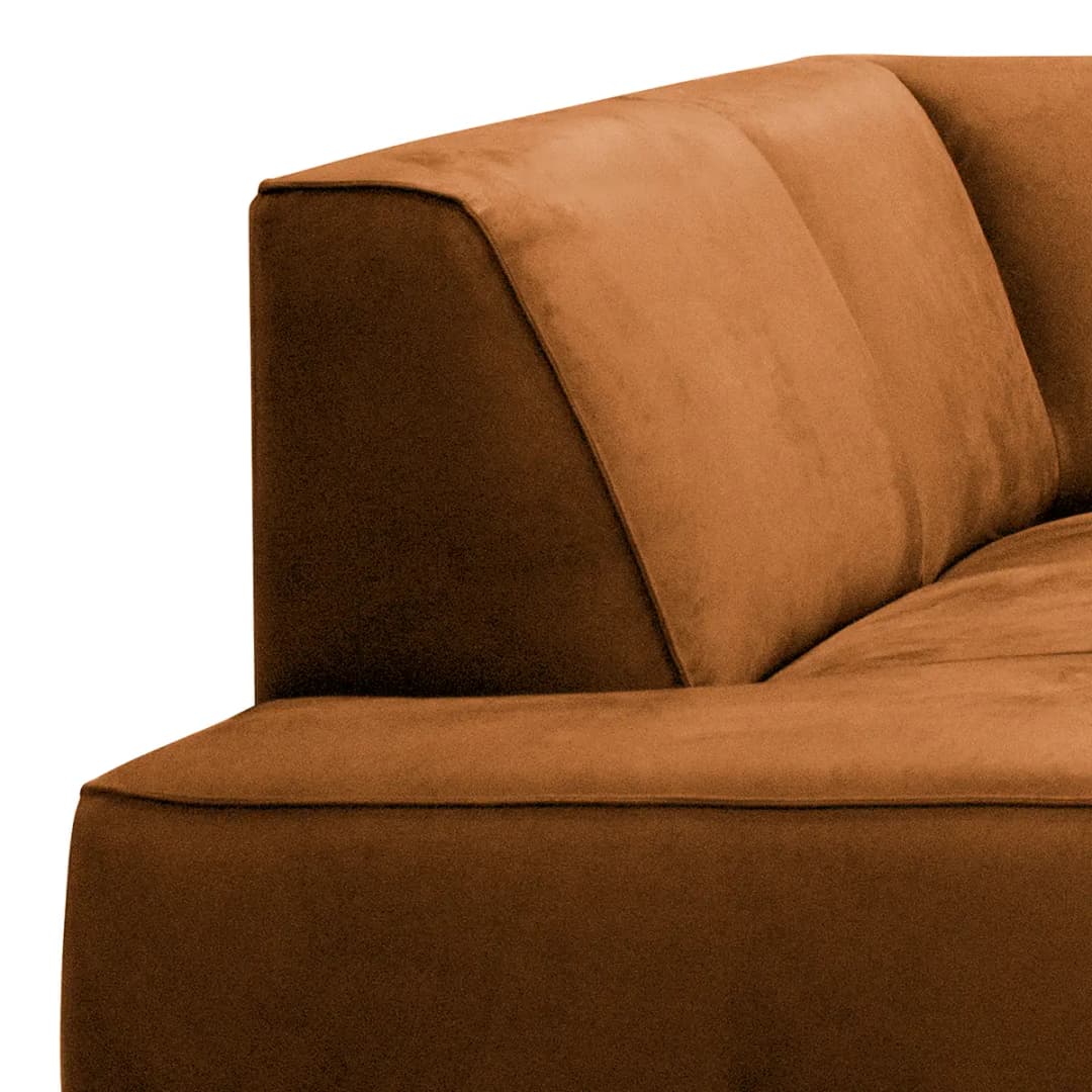 Ecksofa Chaides | Braun
