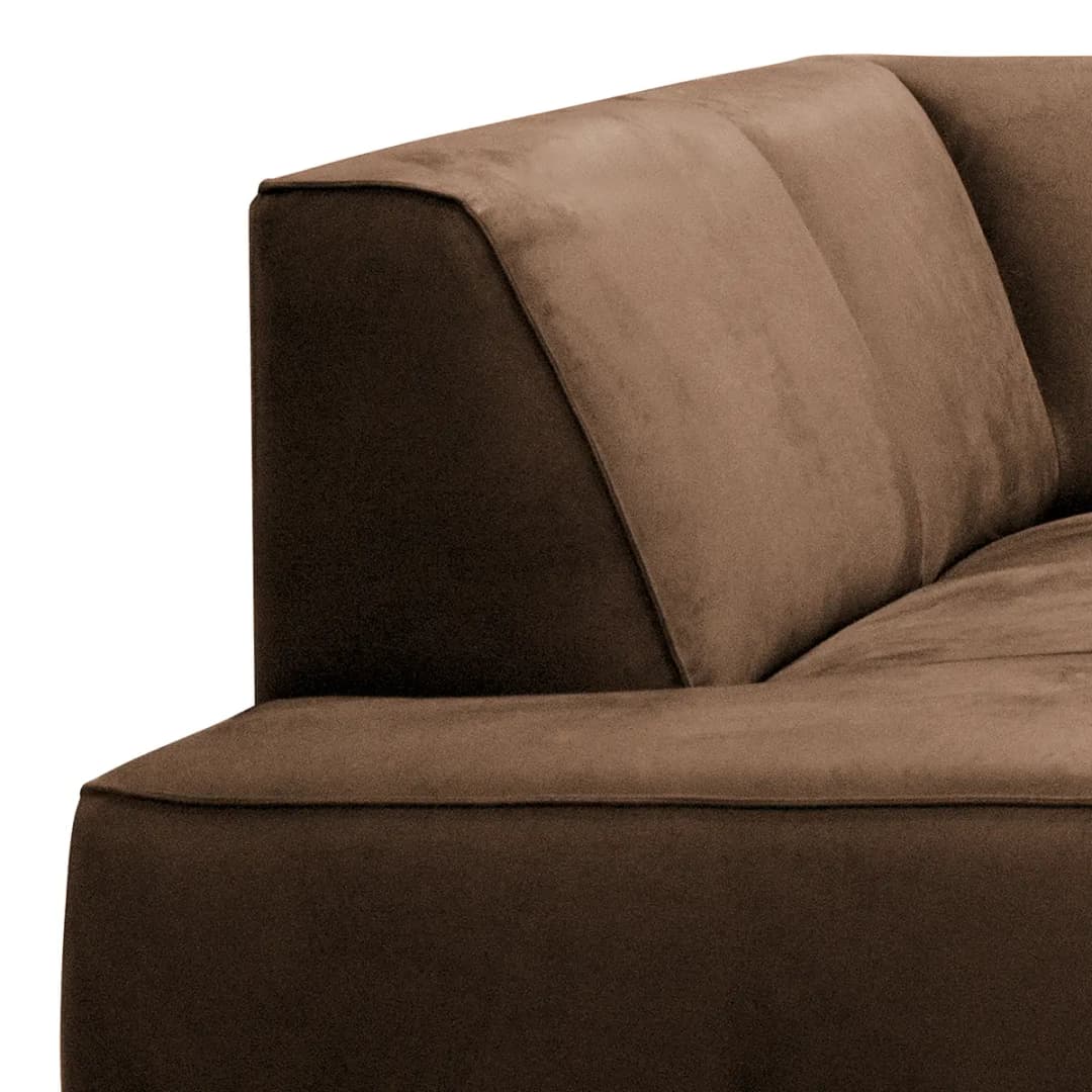 Ecksofa Chaides | Braun