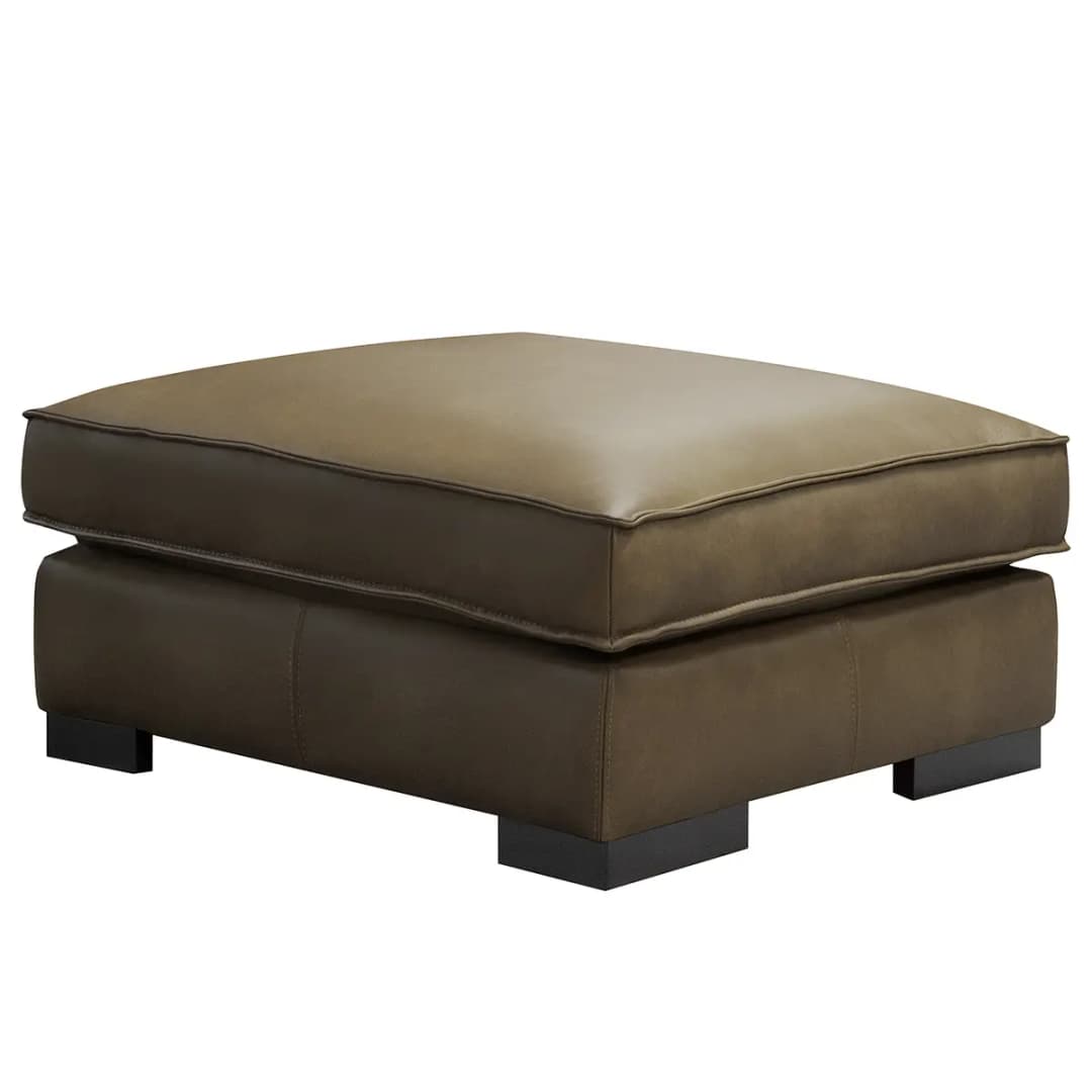 Polsterhocker Locana | Braun