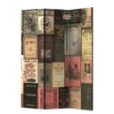 Paravent Books of Paradise | Mehrfarbig