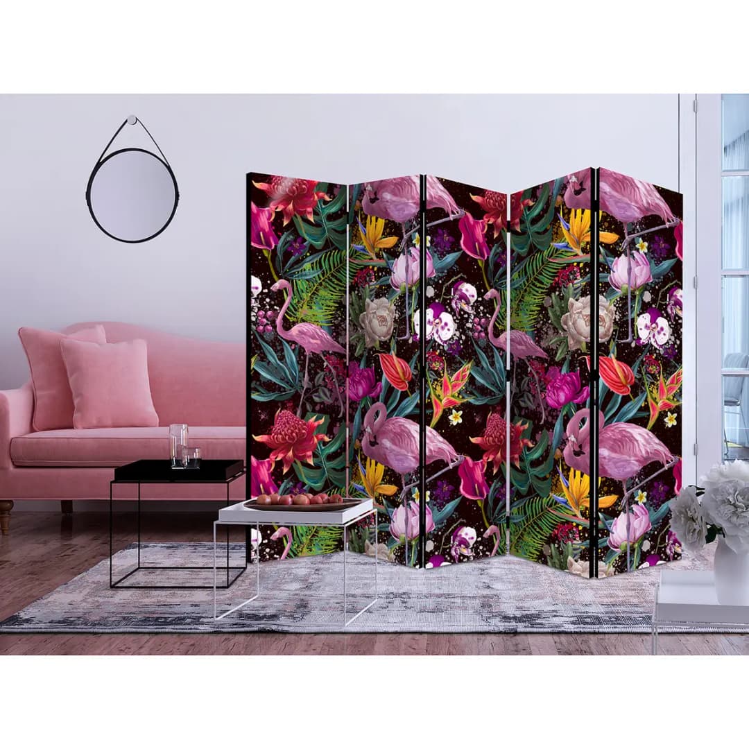 Paravent Colorful Exotic | Mehrfarbig