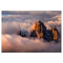Vlies Fototapete Arcana of Clouds | Braun