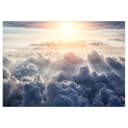 Vlies Fototapete Walk in the Clouds | Grau