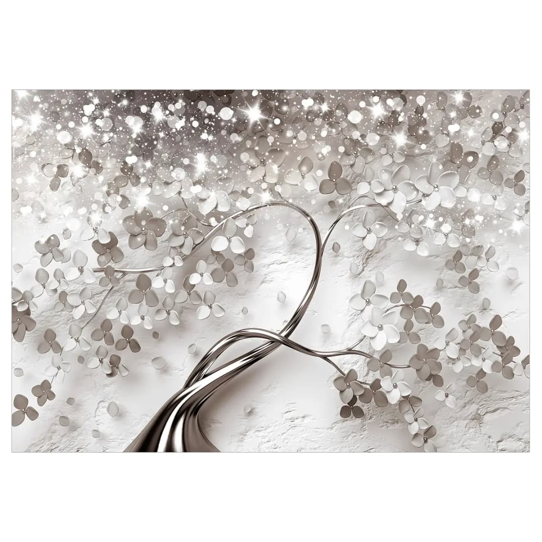 Vlies Fototapete Star Tree | Beige