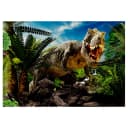 Vlies Fototapete Angry Tyrannosaur | Braun