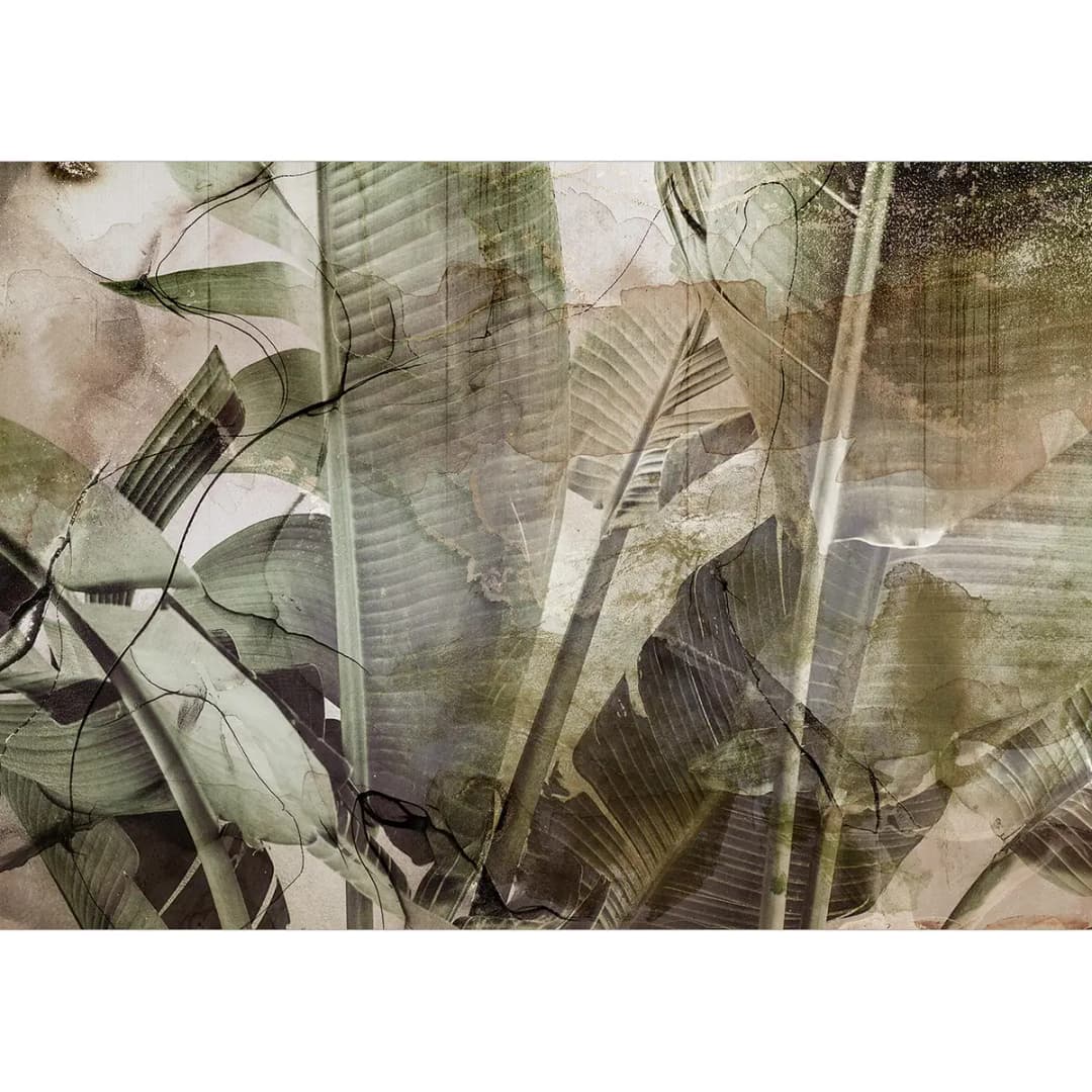 Vlies Fototapete Banana Jungle | Grün