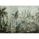 Vlies Fototapete Mountain Jungle | Grau
