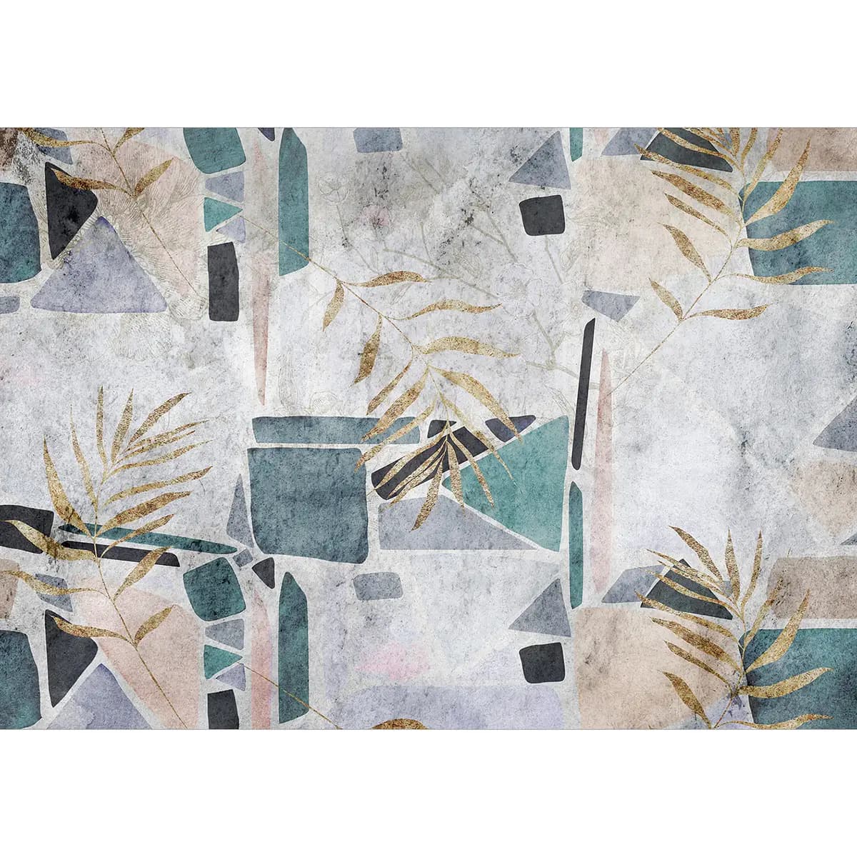 Vlies Fototapete Southern Mosaic | Grau