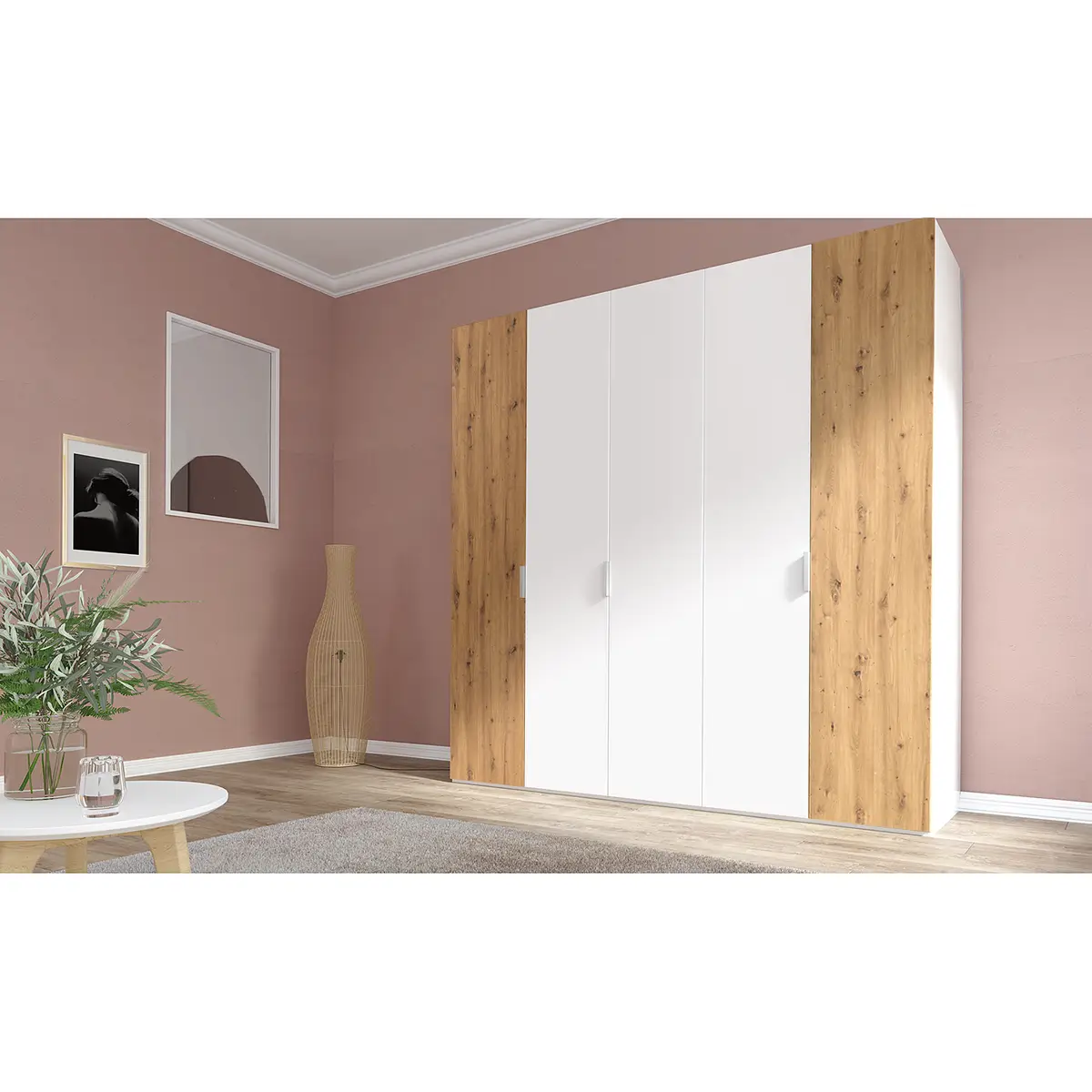 Drehtürenschrank pure artisan | Beige