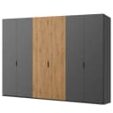 Drehtürenschrank pure artisan | Grau