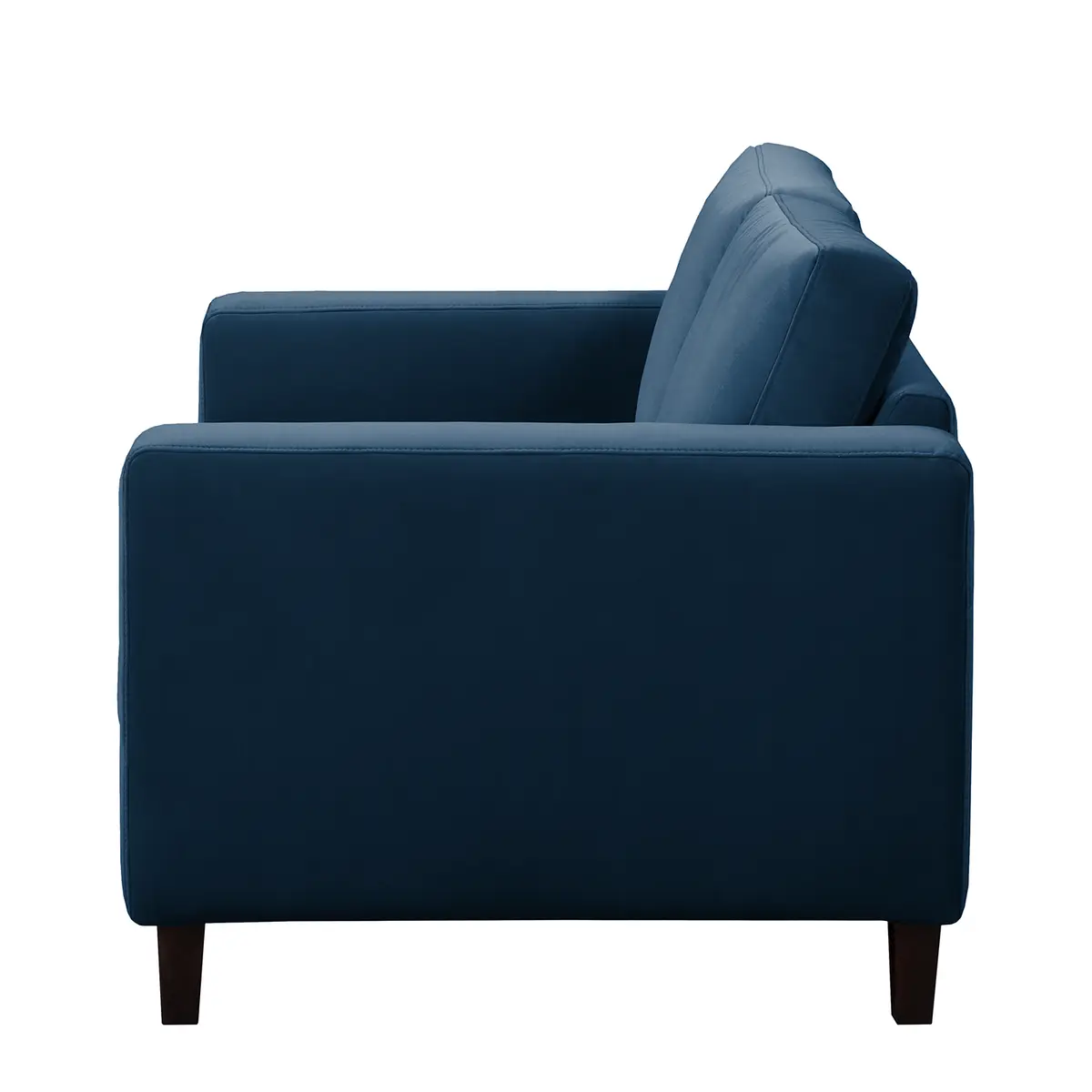 2-Sitzer Sofa Blau Samt Vaia | Blau