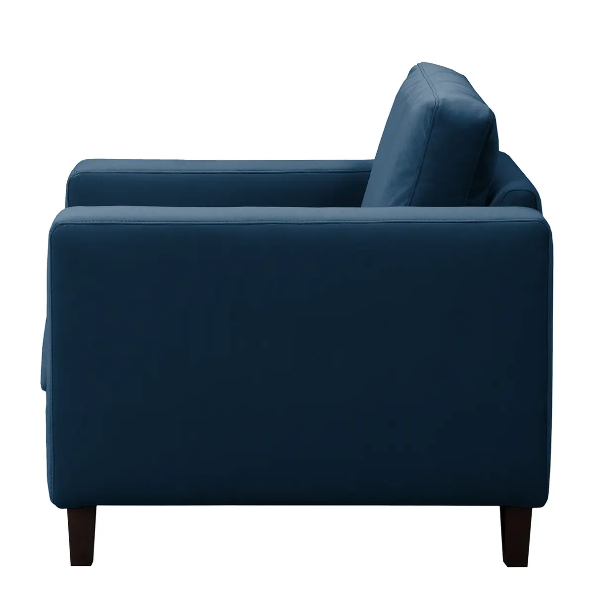 Sessel Blau Samt Vaia | Blau
