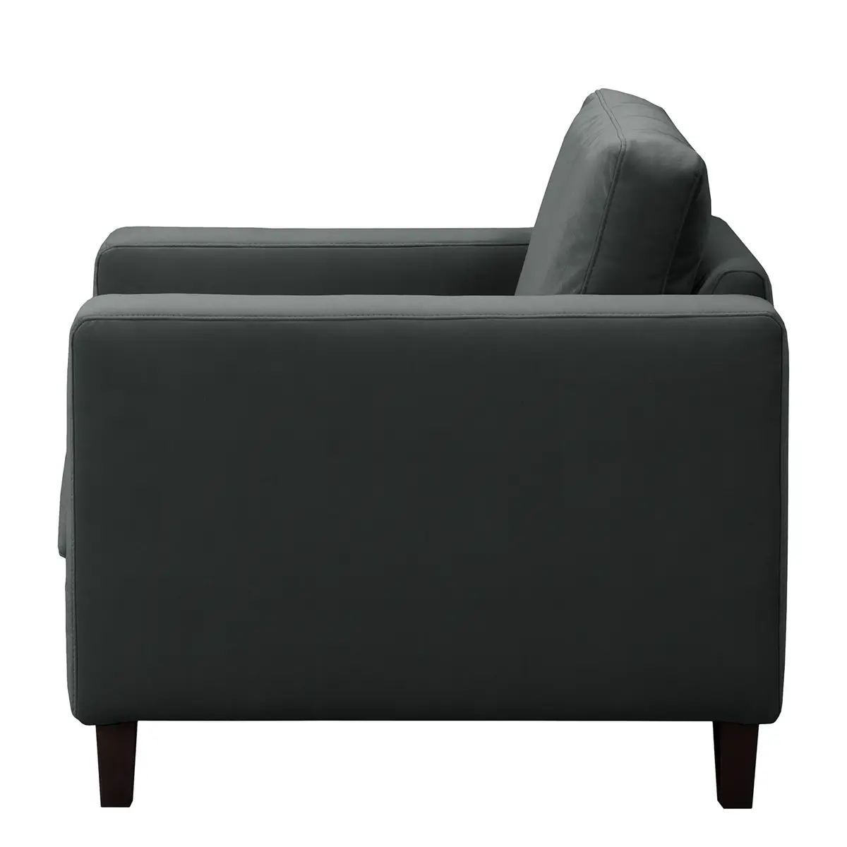 Sessel Grau Samt Vaia | Grau
