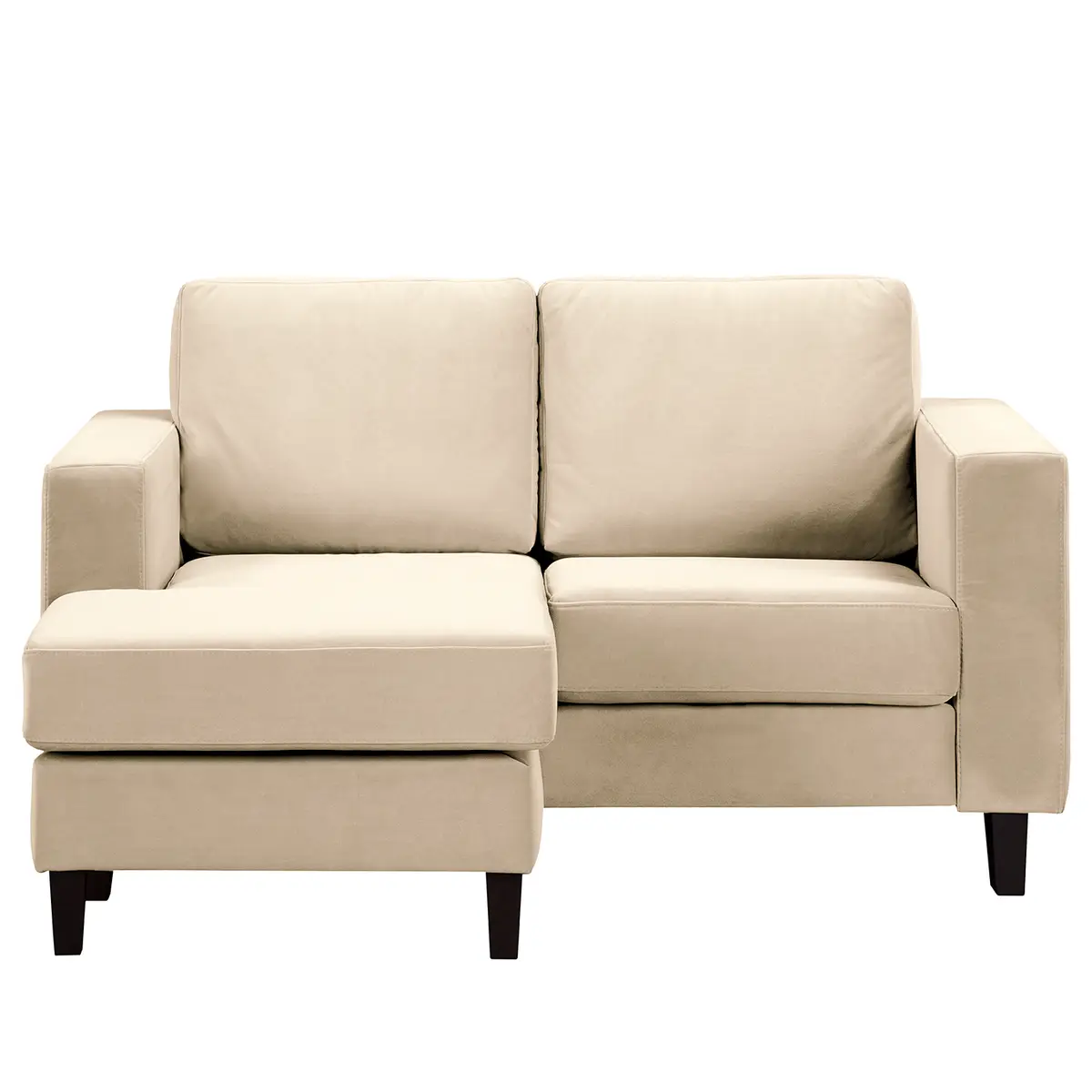 Ecksofa 1-Sitzer mit Longchair Vaia | Beige
