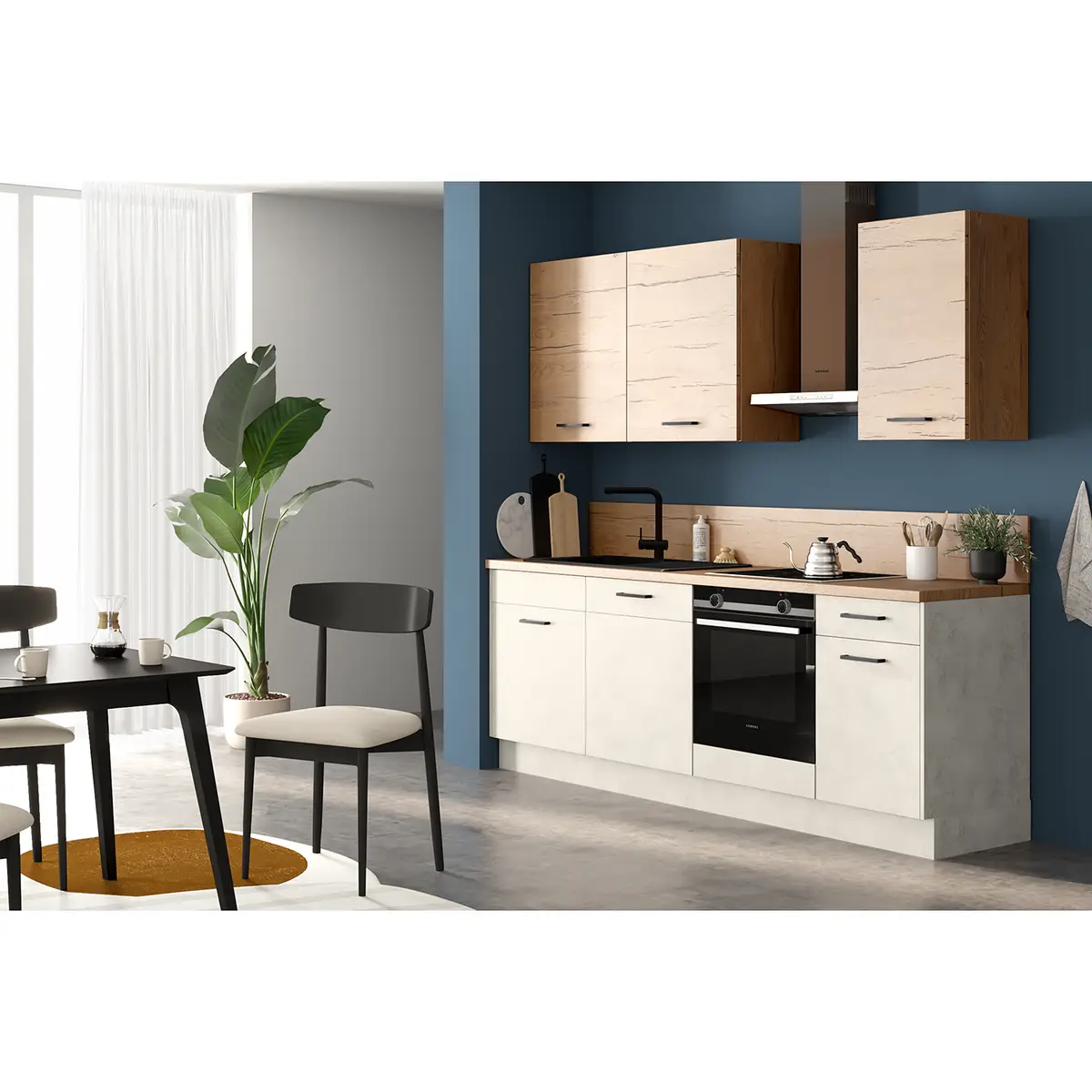 Küchenzeile ConceptB | Beige