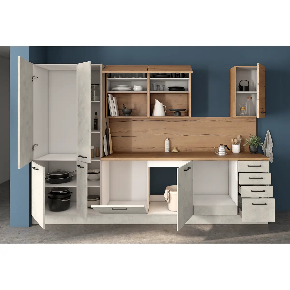 Küchenzeile B II | Beige