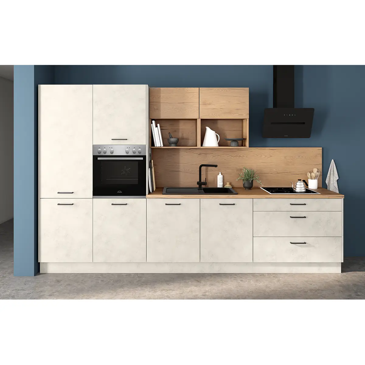 Küchenzeile B III | Beige