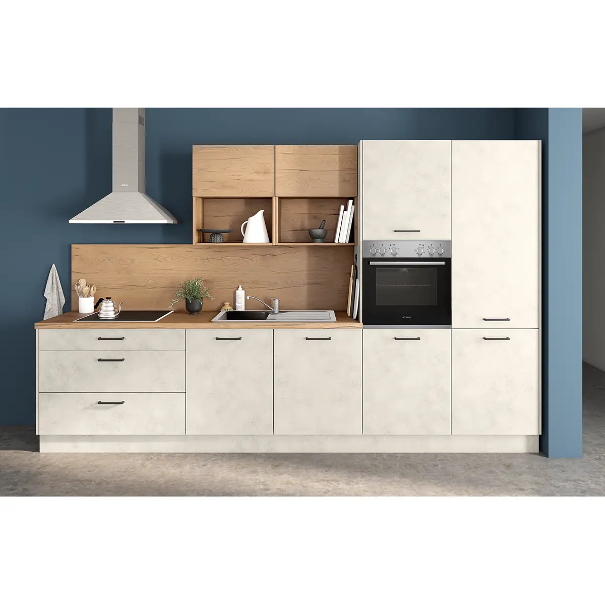 Küchenzeile B III | Beige